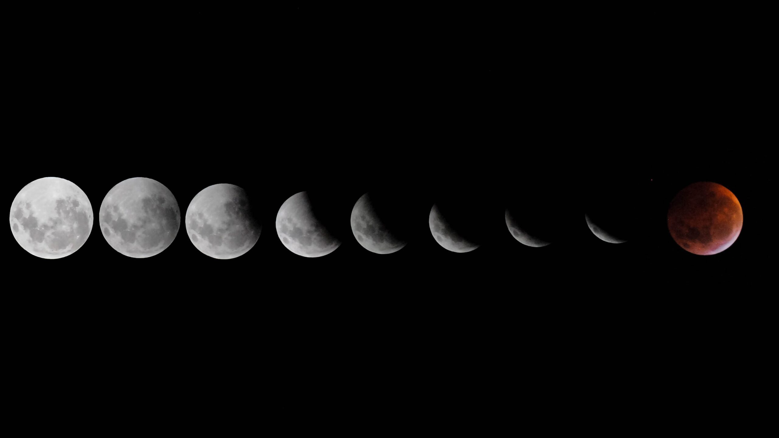 image of the phases of the moon